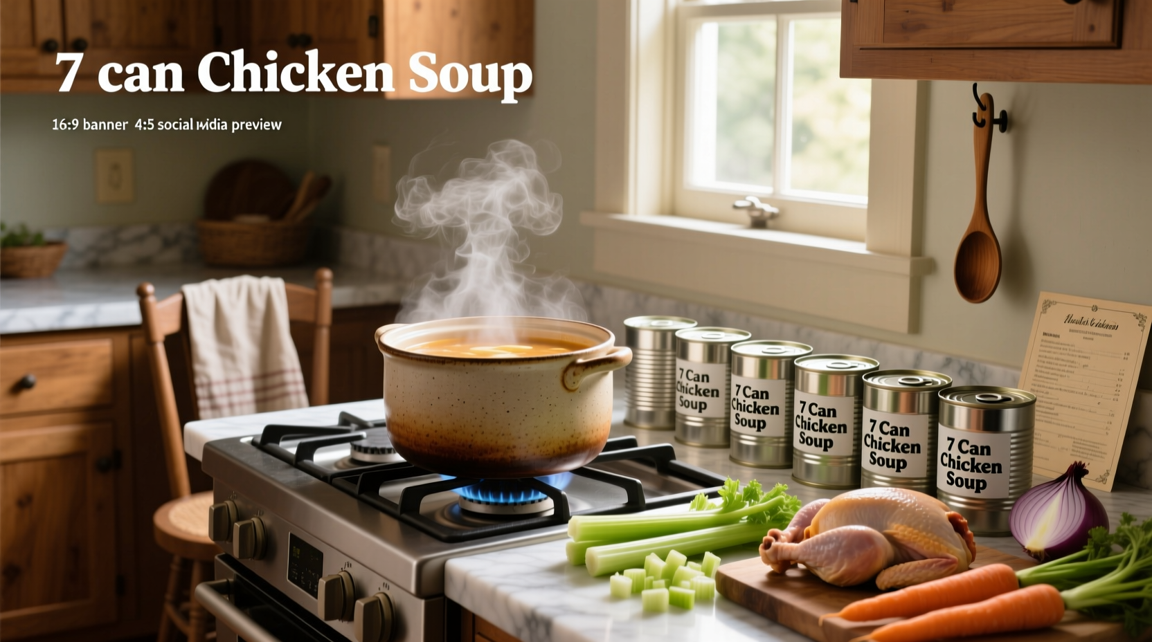 7 can chicken soup easy dinner solution