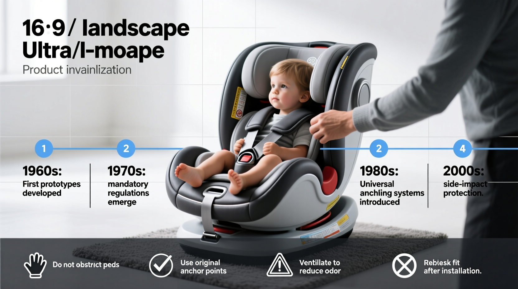 when were child car seats invented buying guide