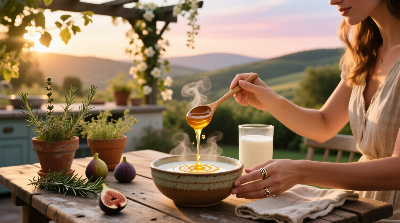 honey and milk benefits risks