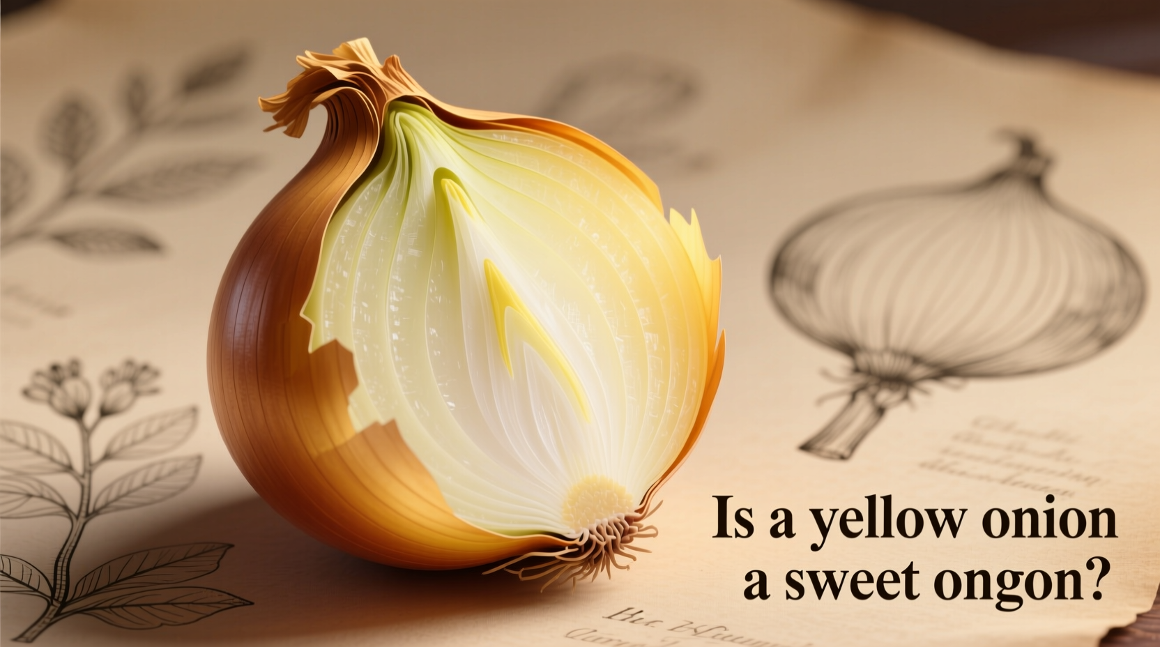 is a yellow onion a sweet onion