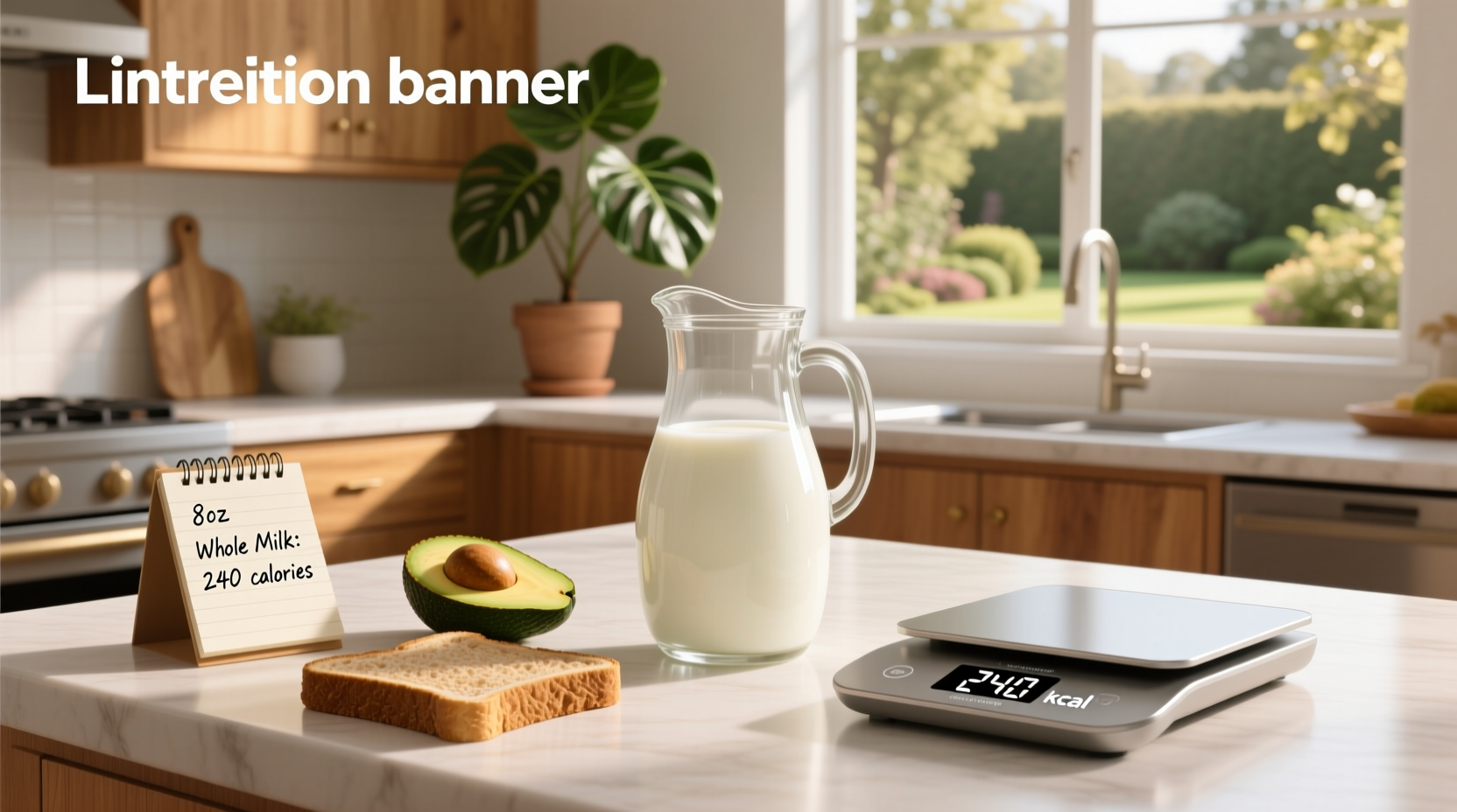 8oz whole milk calories nutrition guide