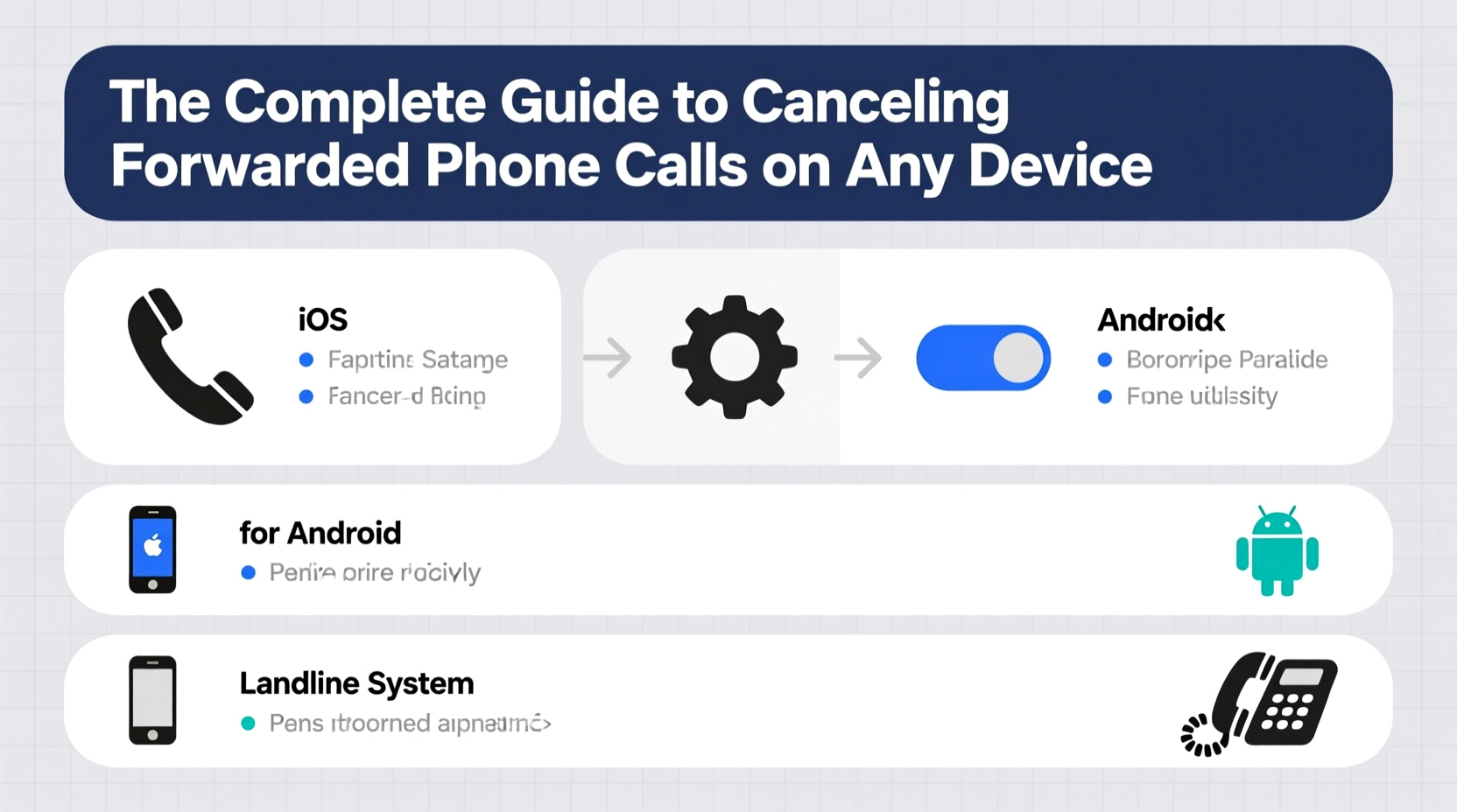 the complete guide to canceling forwarded phone calls on any device