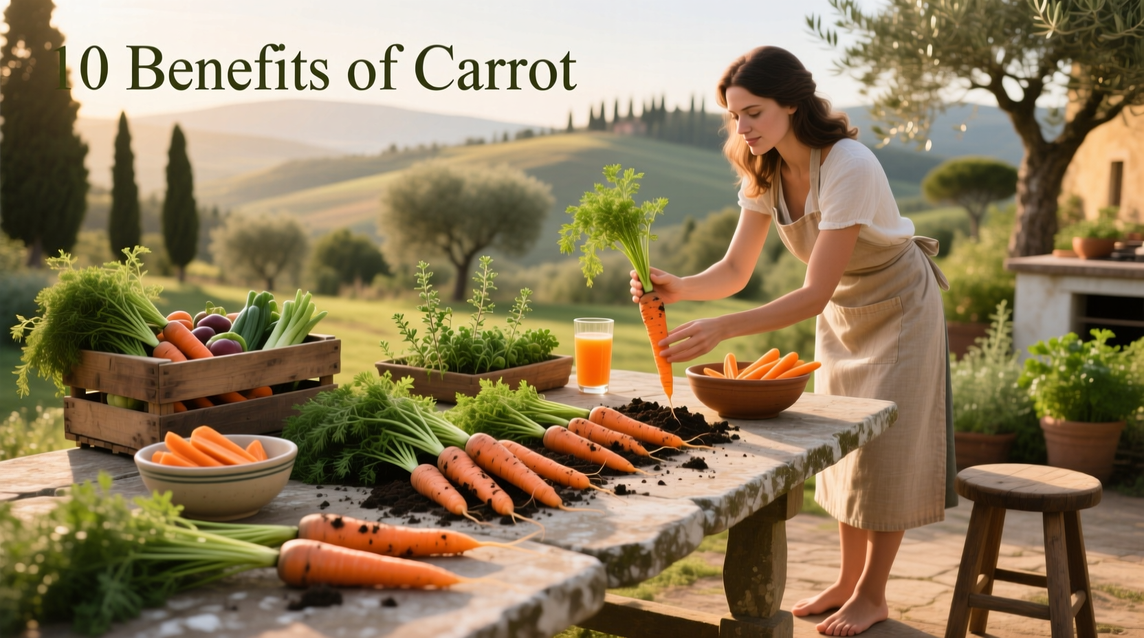 10 benefits of carrot