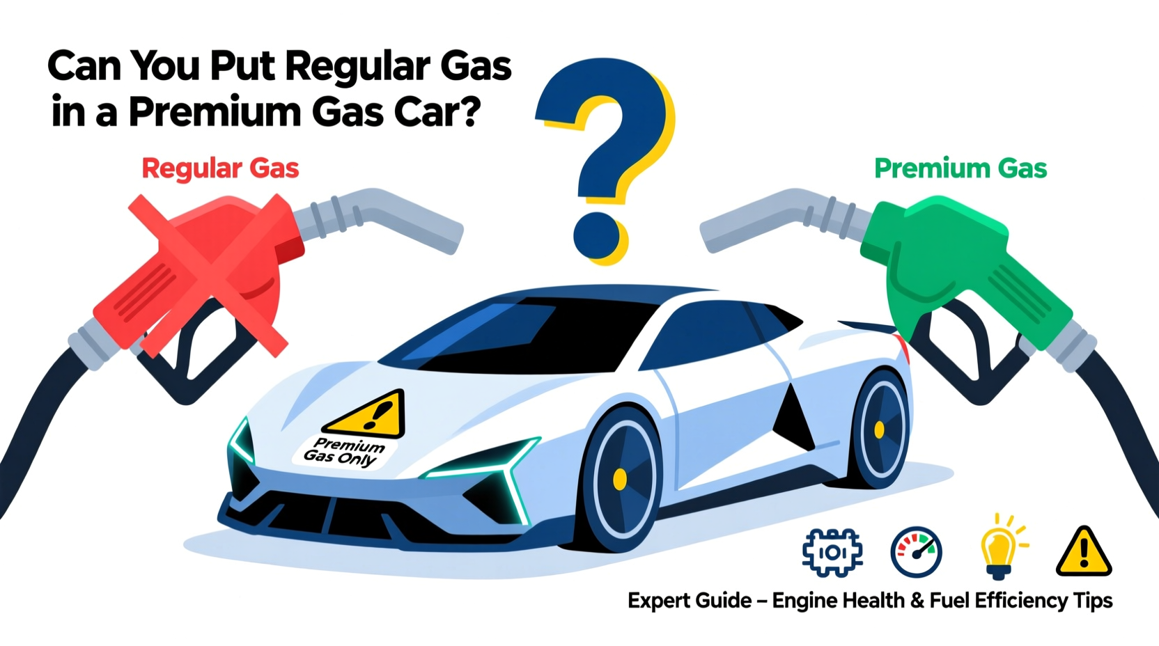 can you put regular gas in a premium gas car