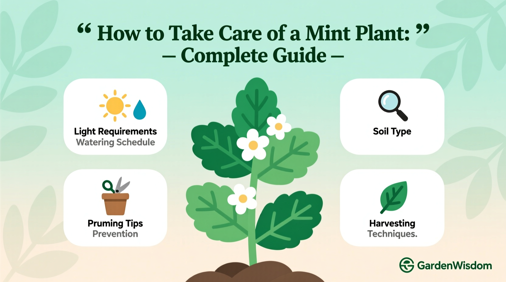 How to Take Care of a Mint Plant: Complete Guide
