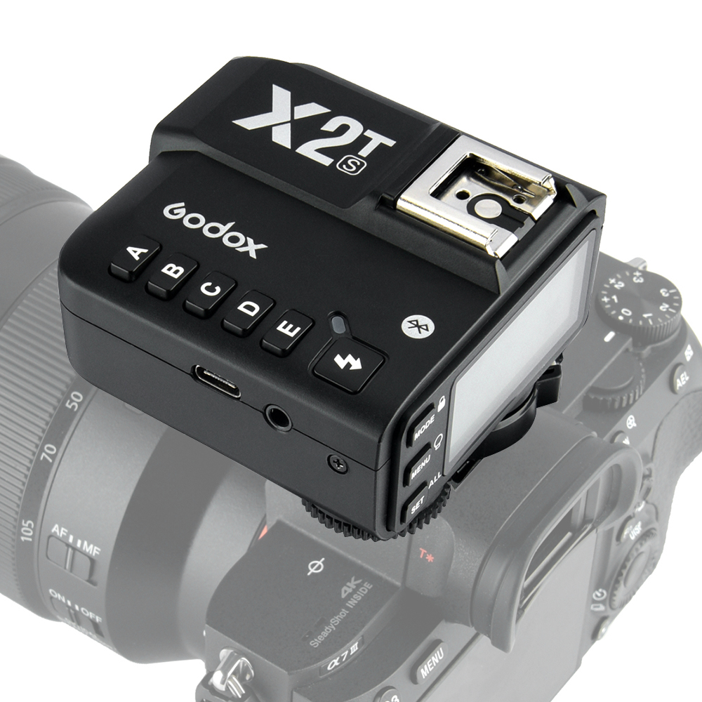 Godox X2T-S TTL Wireless Flash Trigger for Sony Camera 2.4G Wireless Trigger Transmitter for Godox AD200 for iPhone HUAWEI P20