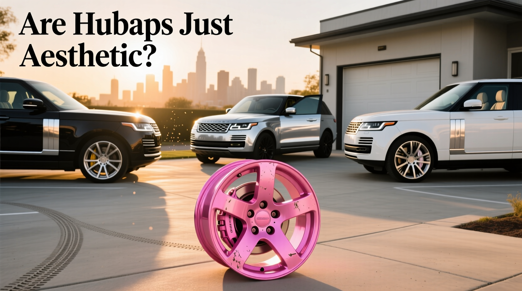 how to choose pink hub caps,Are hubcaps just aesthetic?