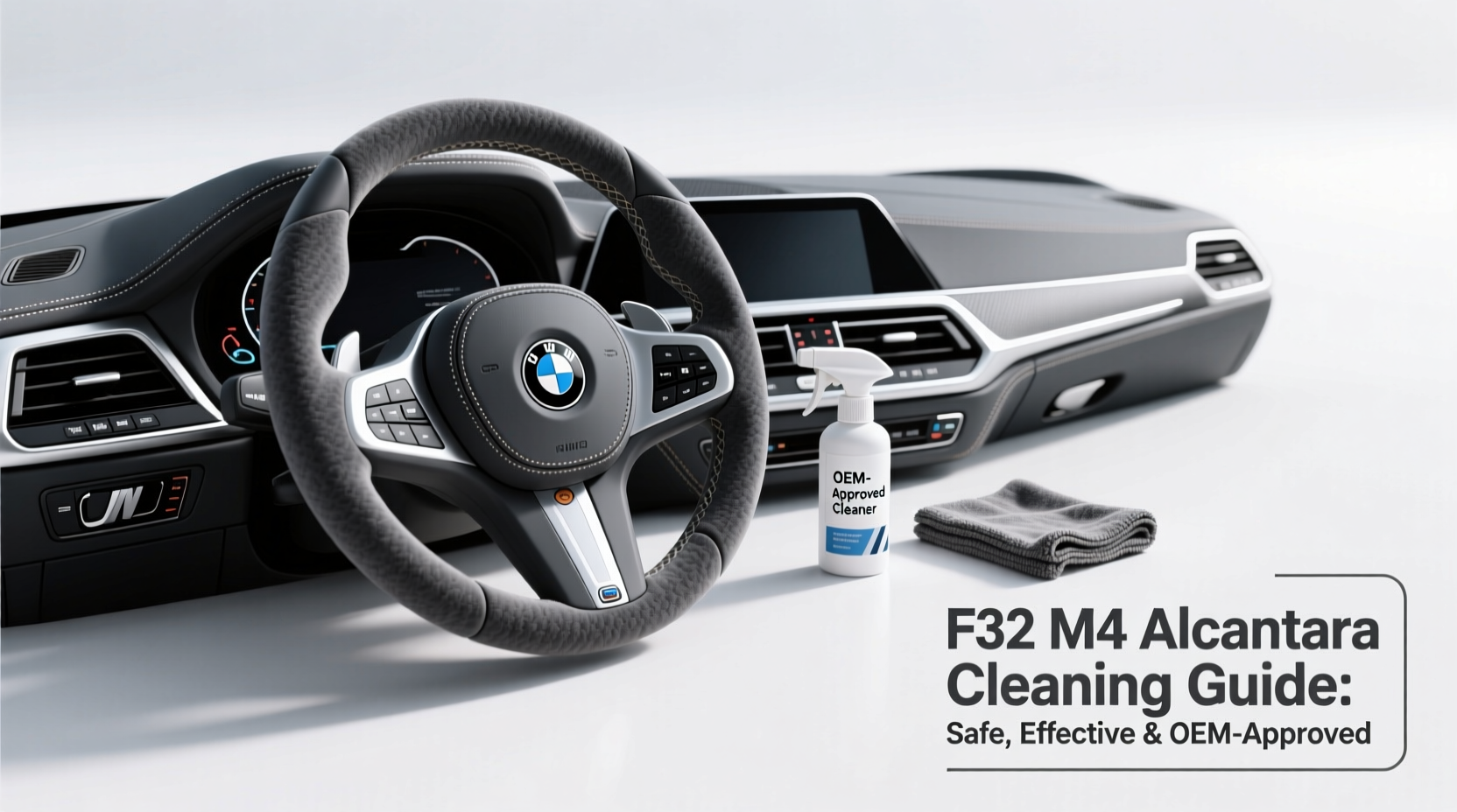 f82 m4 alcantara cleaning guide