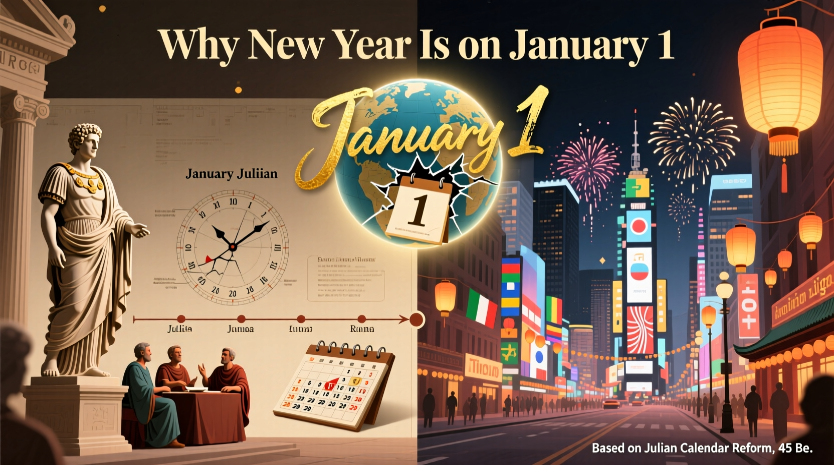 why is new year on jan 1