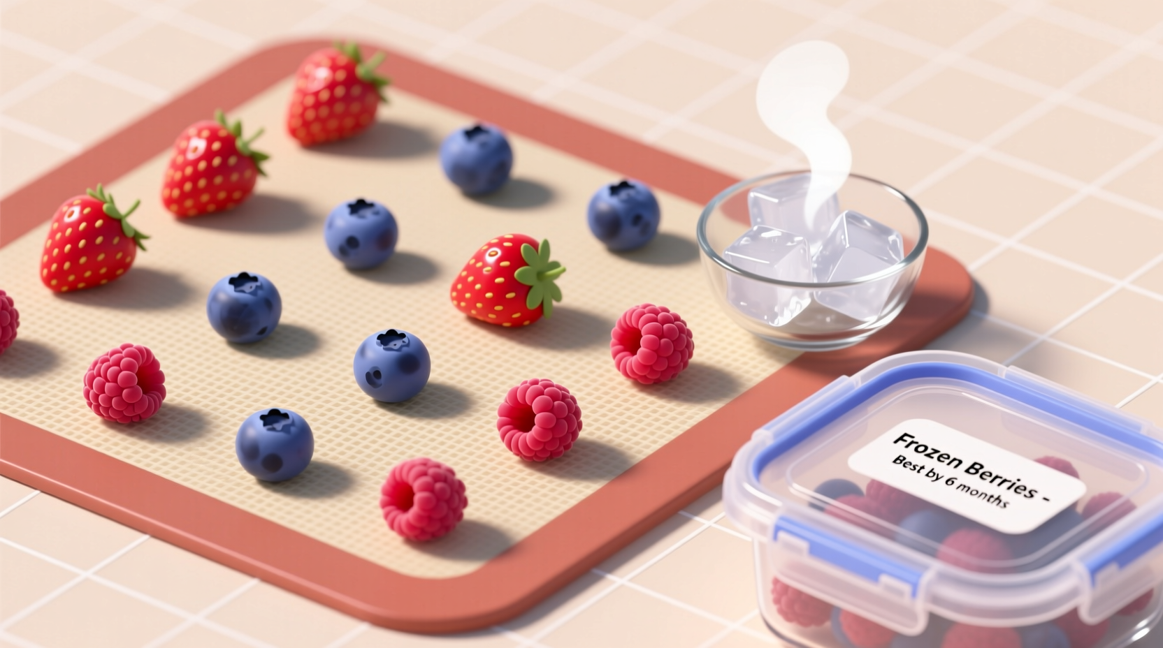 how to freeze berries