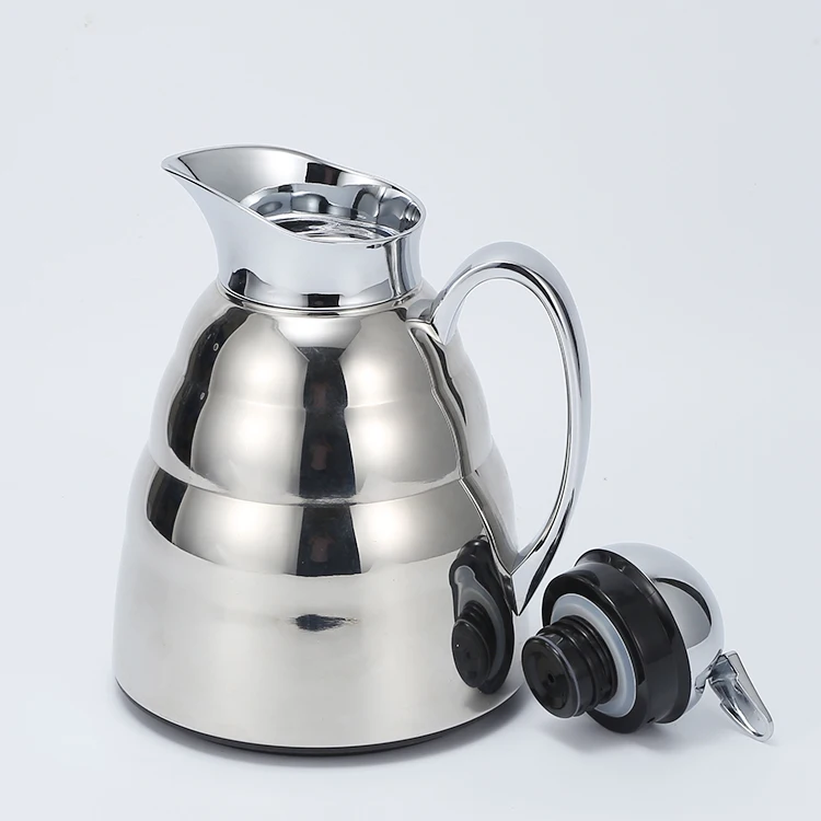 Stainless Steel Coffee Tea Pot Vacuum Water Jug Flask