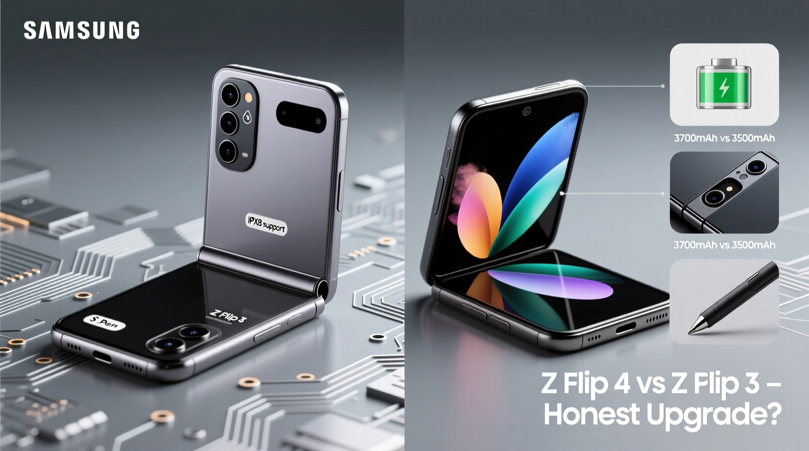 is the z flip 4 really worth the upgrade from the z flip 3 honest opinions only