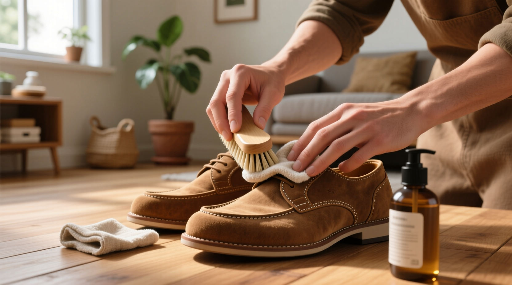 how to clean suede shoes boots