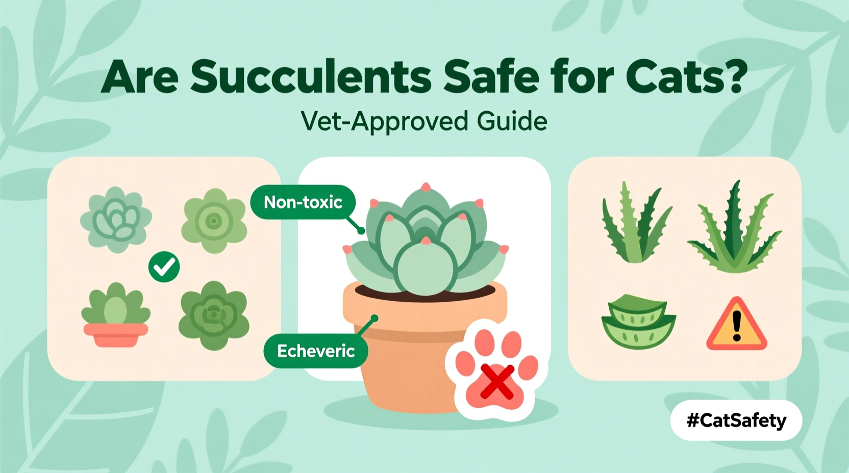 are succulents safe for cats