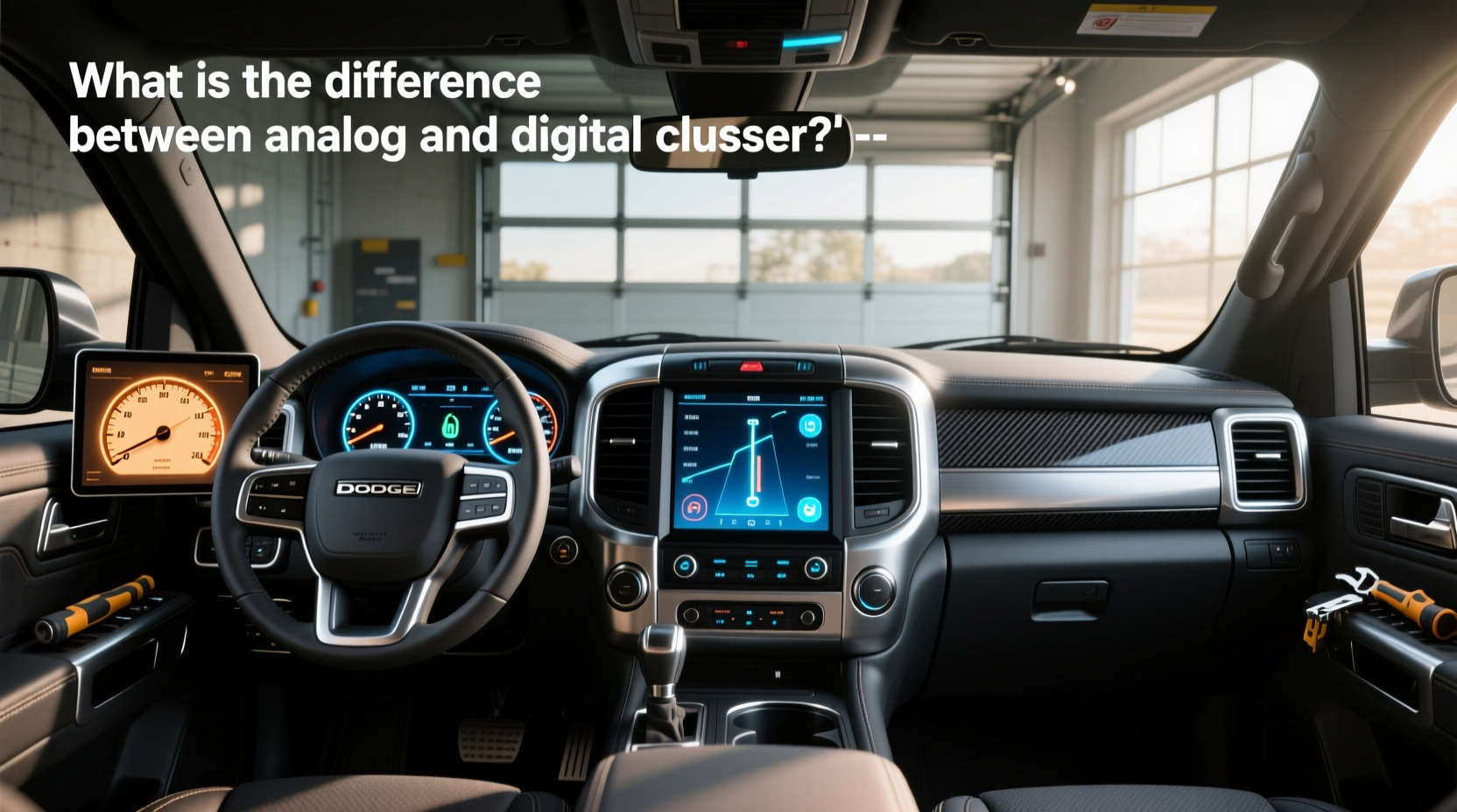 how to choose digital cluster dodge ram,What is the difference between analog and digital cluster?