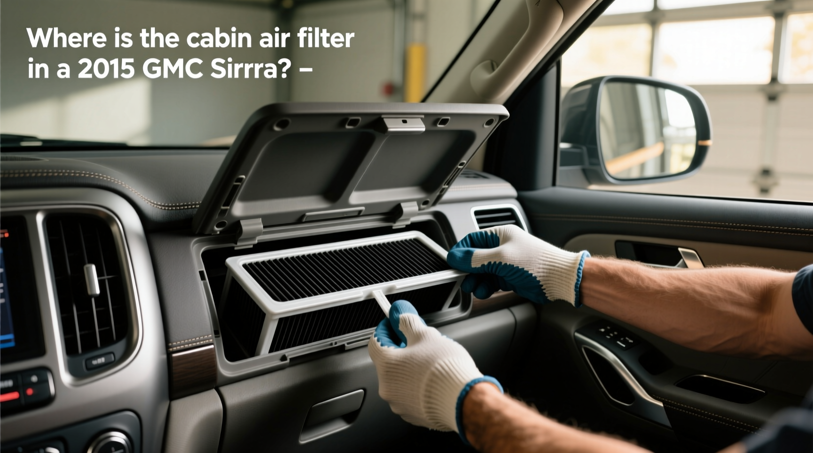 How to Replace Cabin Air Filter in 2015 GMC Sierra