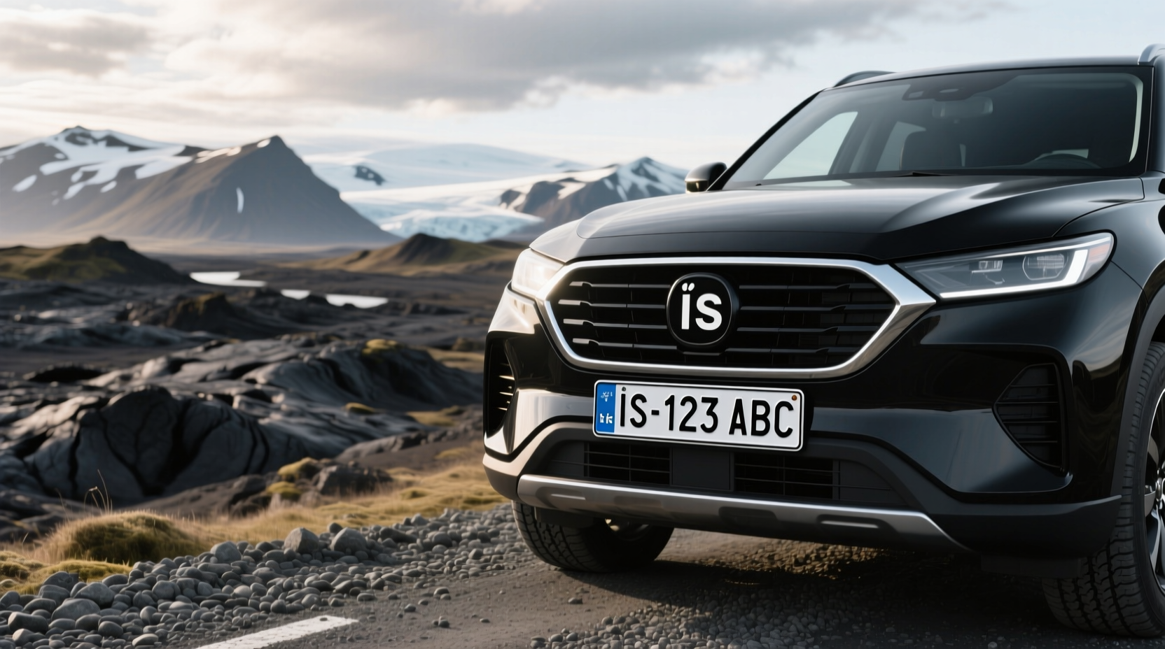 how to choose iceland license plate,What do Iceland license plates look like?