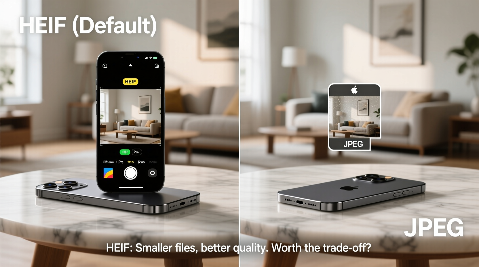 heif vs jpeg on iphone is apples high efficiency setting worth the hassle