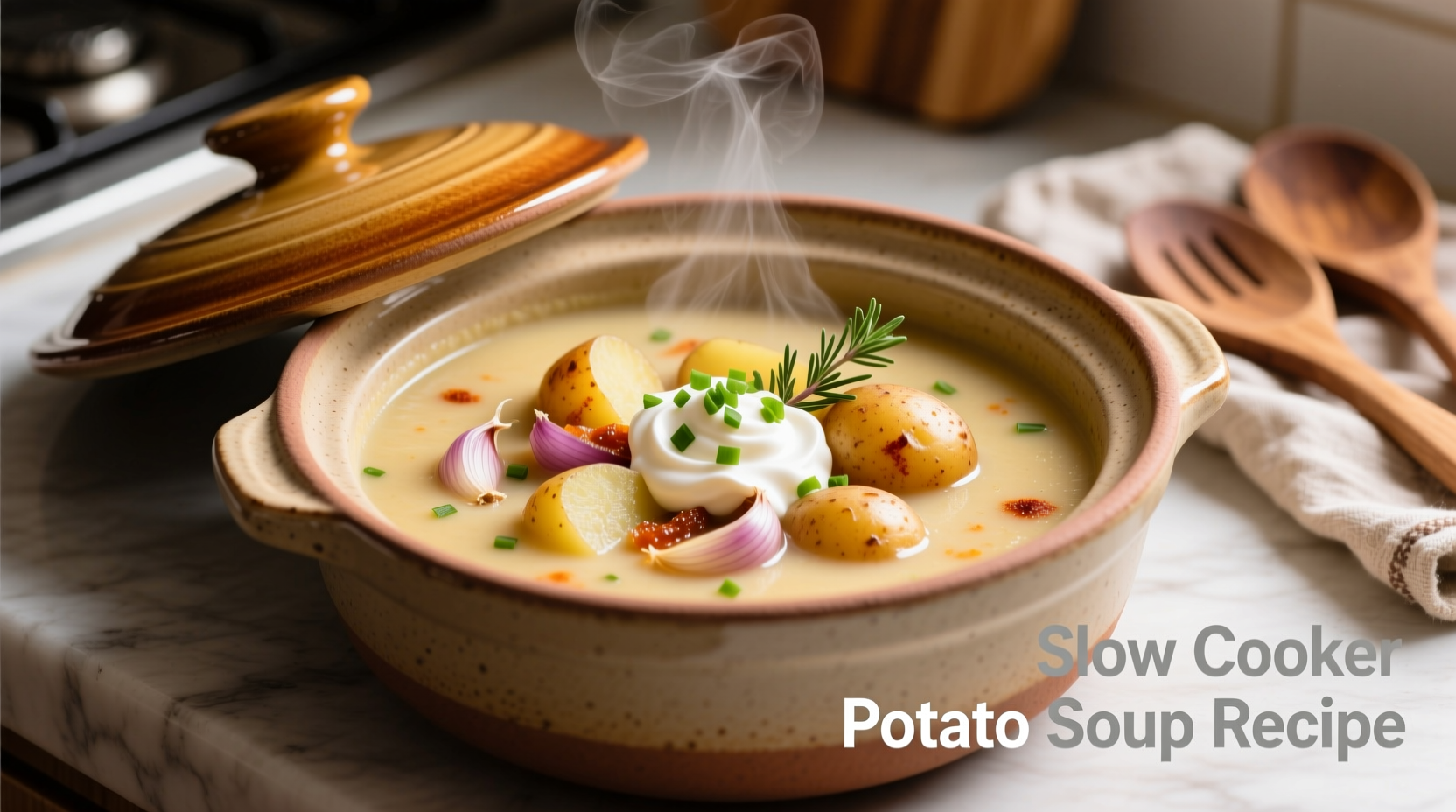 potato soup slow cooker recipe