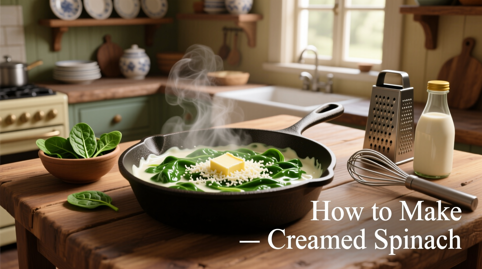 Perfect Creamed Spinach Recipe: Quick & Creamy in 20 Minutes