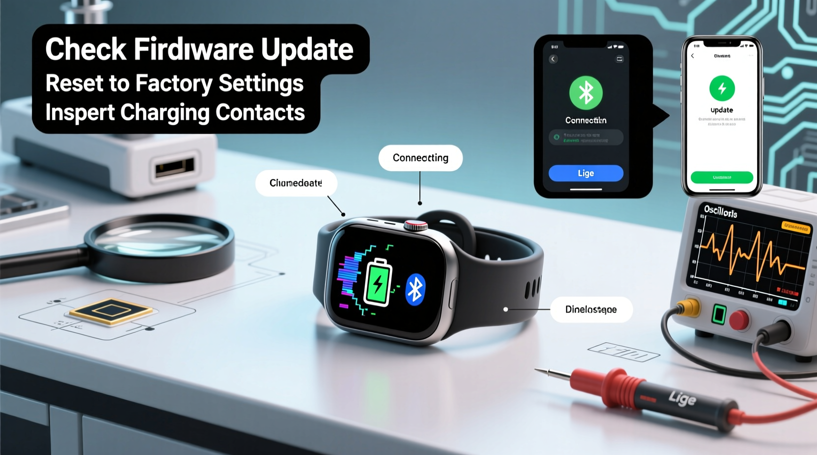 effective strategies to diagnose and resolve common lige smartwatch issues