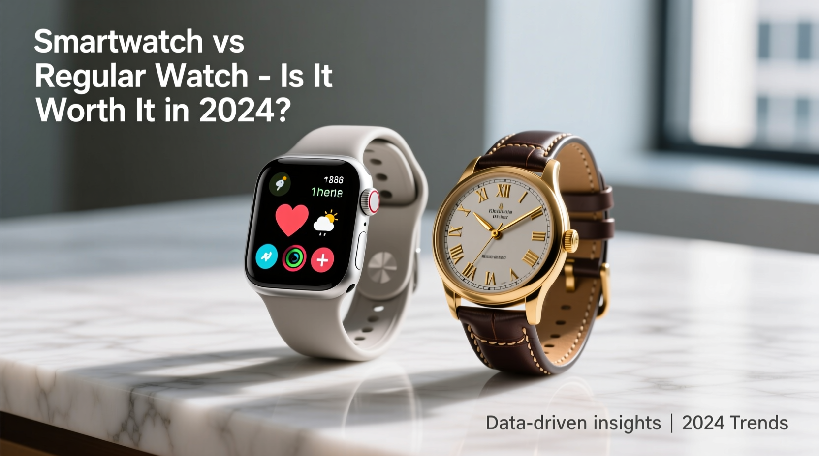 smartwatch vs regular watch are smart watches really worth the upgrade in 2024