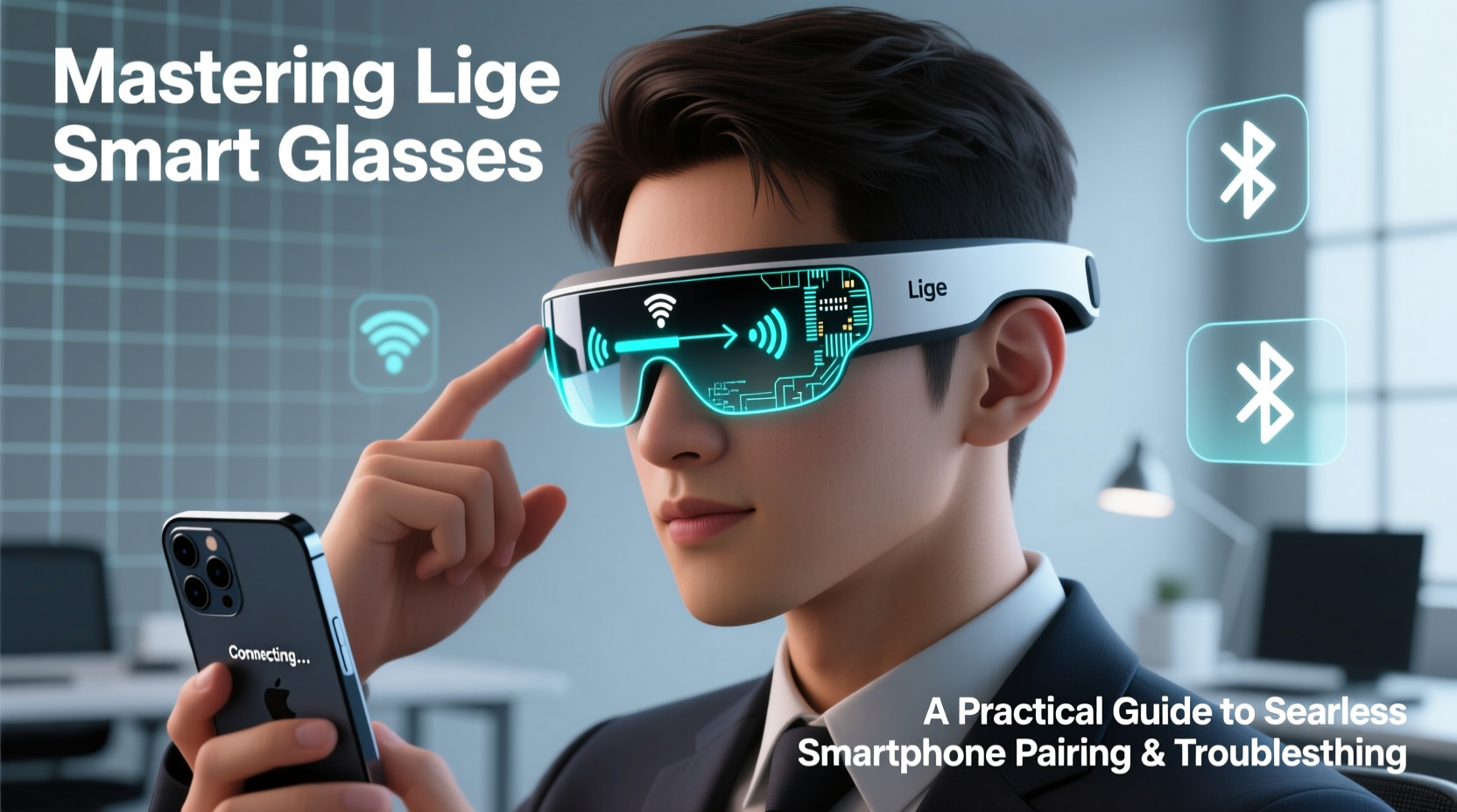 mastering lige smart glasses a practical guide to seamless smartphone pairing and troubleshooting