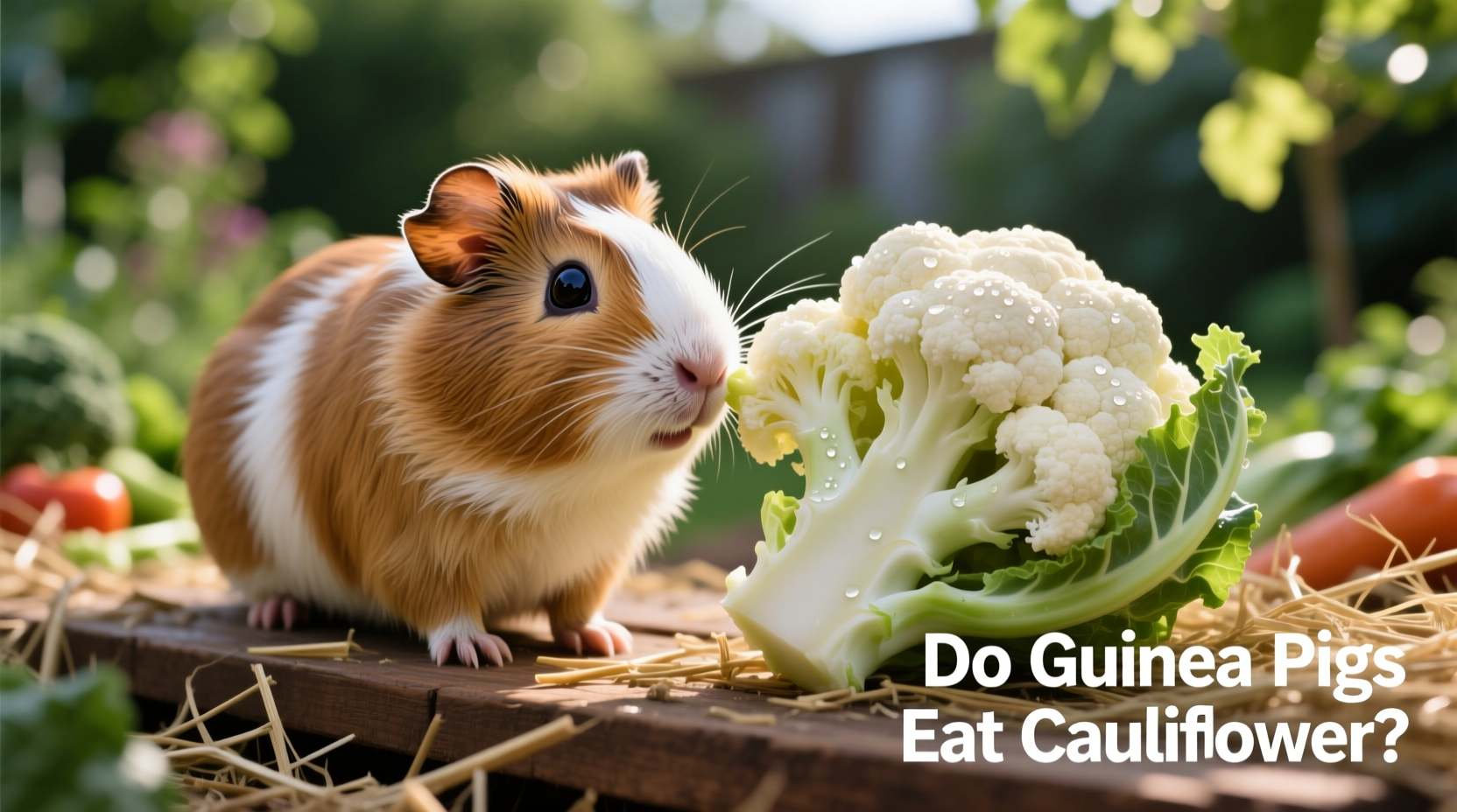 Can Guinea Pigs Eat Cauliflower? Safety & Serving Guide