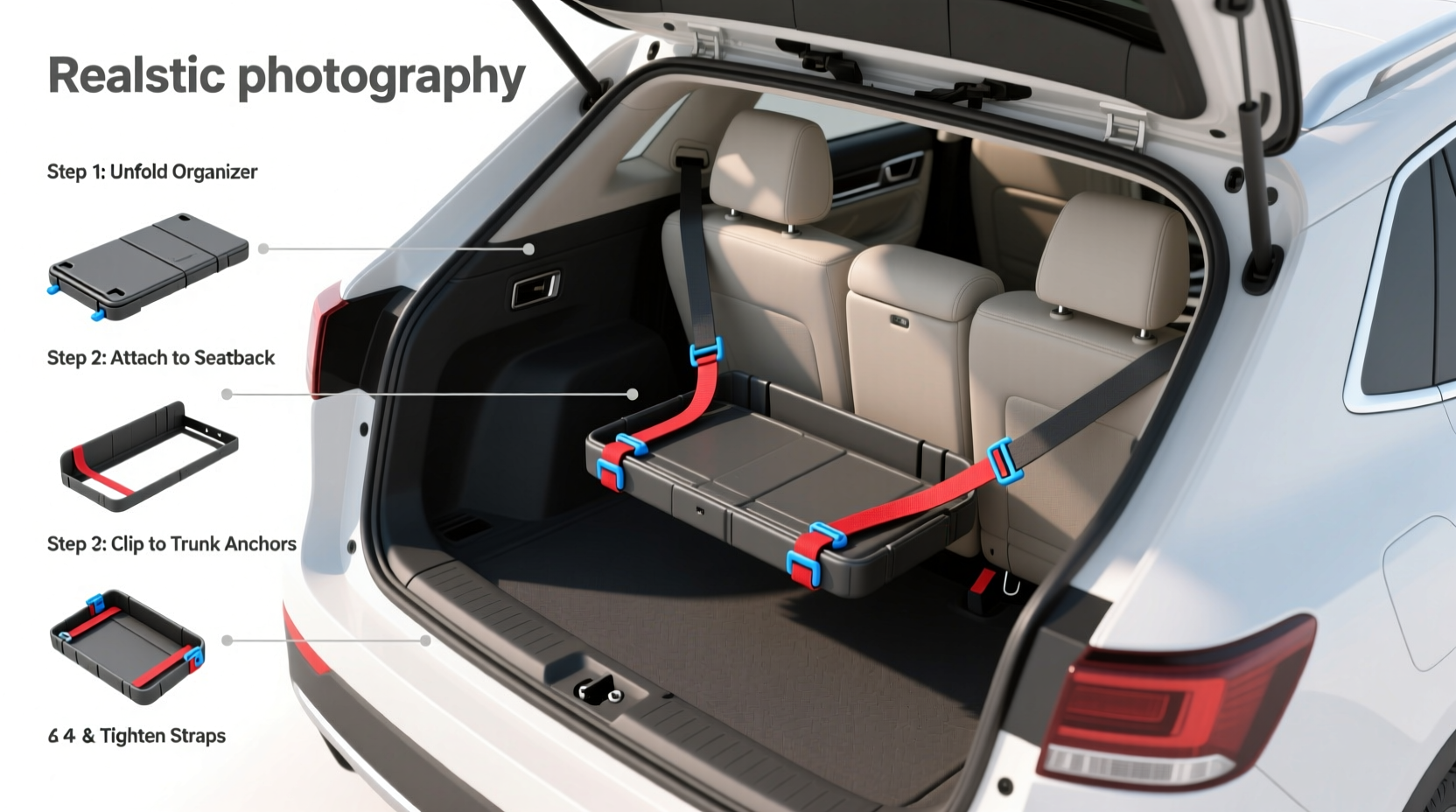 install trunk organizer suv