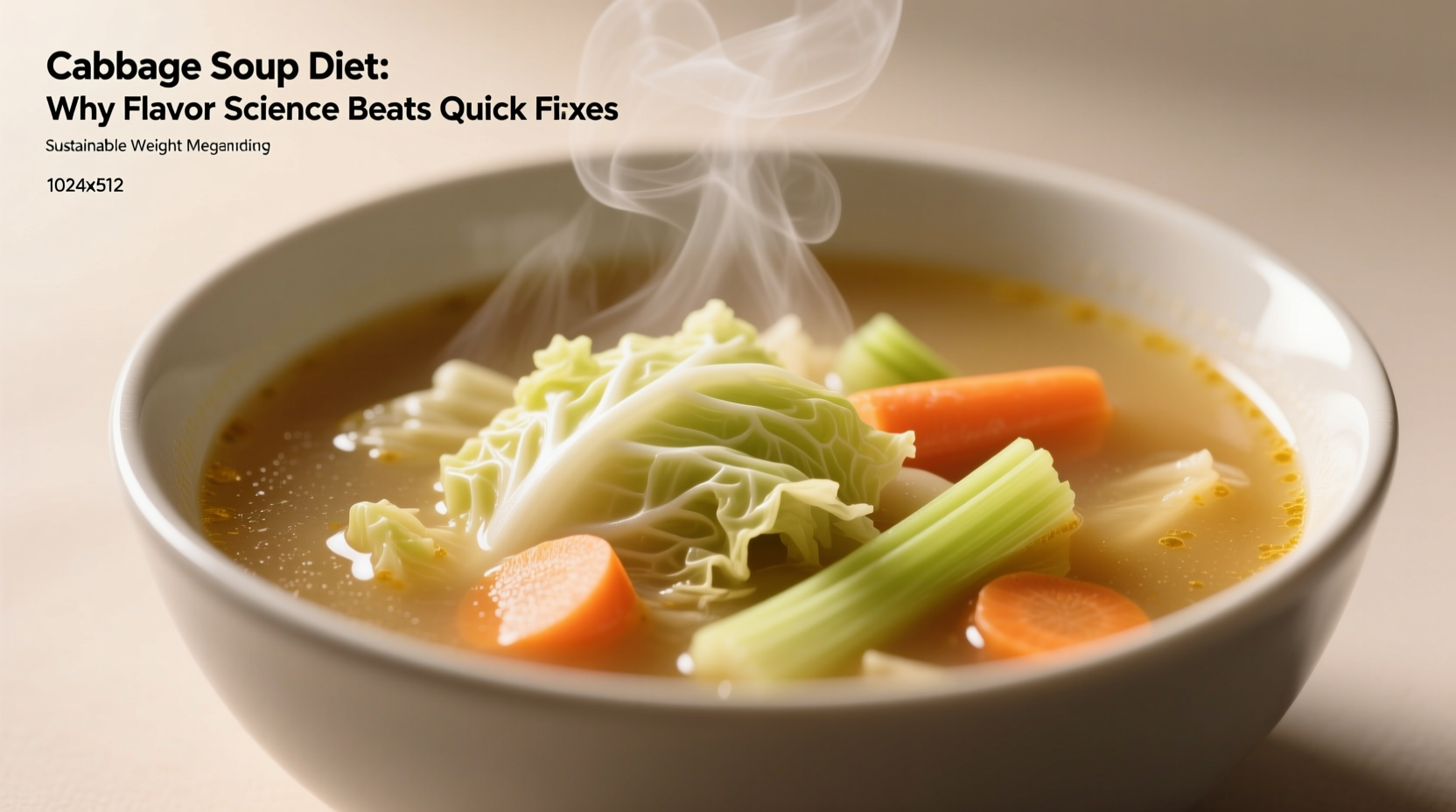 Cabbage Soup Diet: Why Flavor Science Beats Quick Fixes