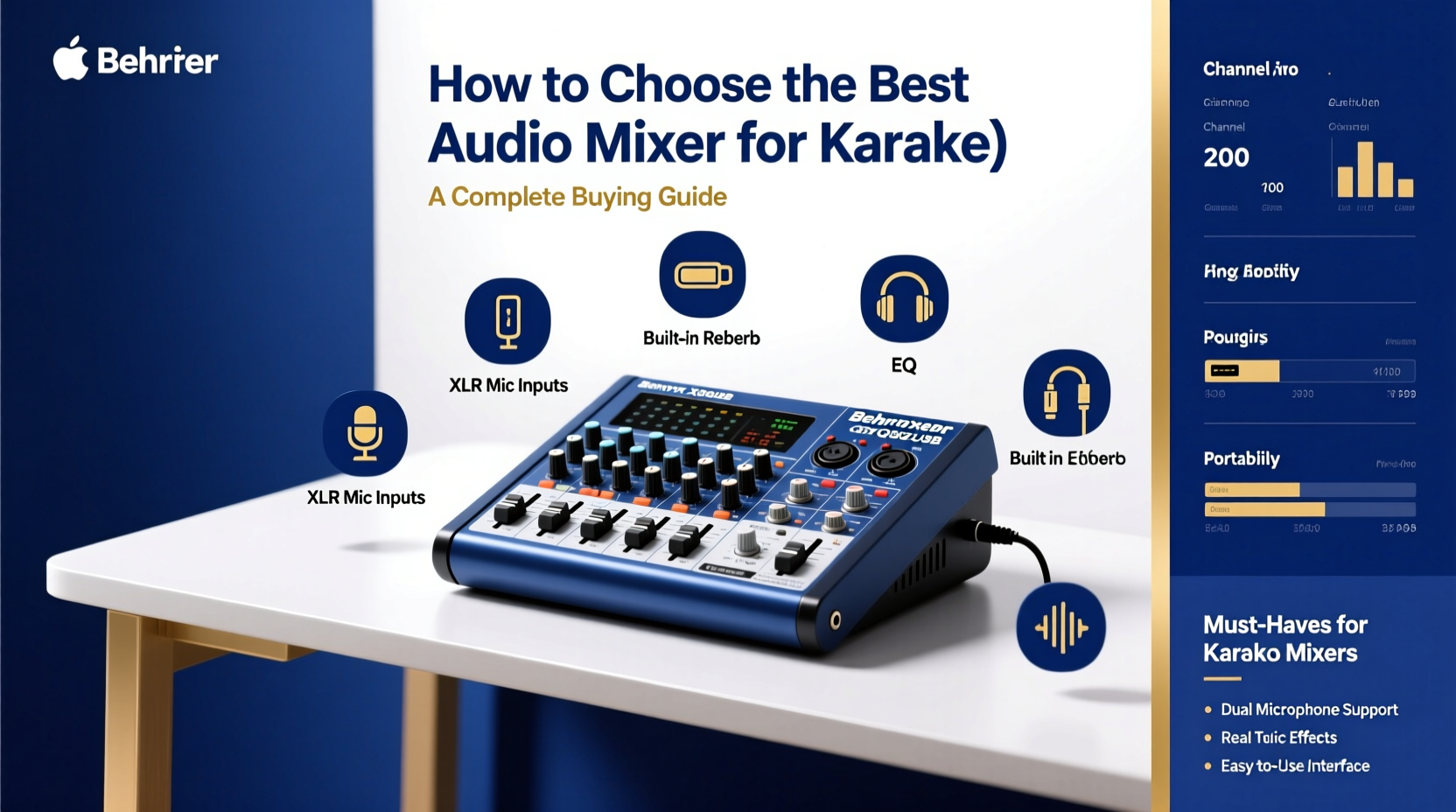 audio mixer karaoke