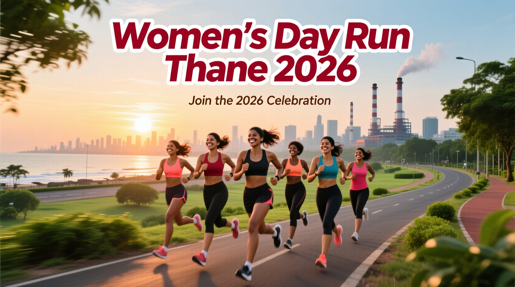 womens day run thane
