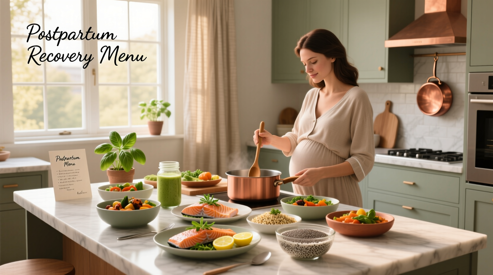 postpartum meal prep guide