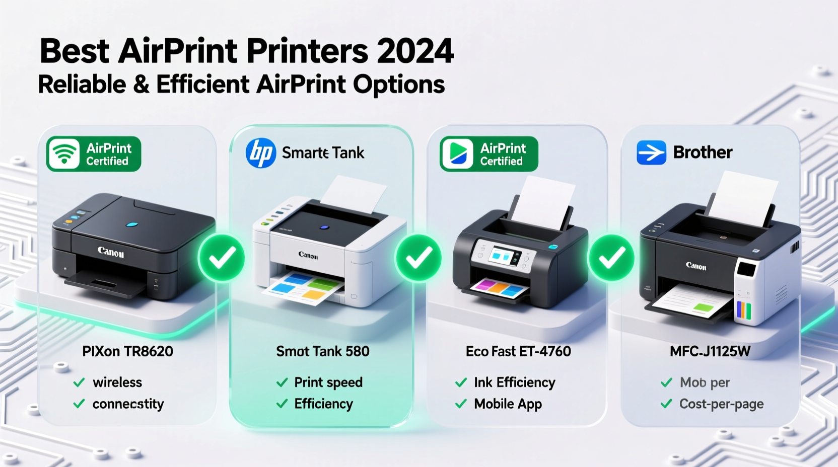 reliable and efficient options for the best airprint printer