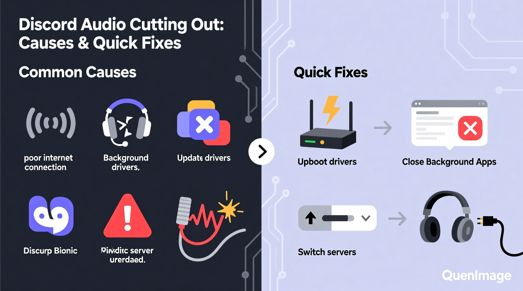 discord audio cutting out causes and quick fixes