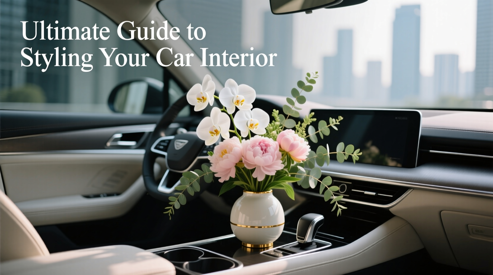ultimate guide to styling your car interior with elegant flower accessories for a fresh and unique look