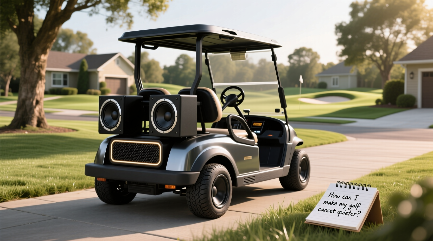 How to Make Your Golf Cart Quieter: Subwoofer & Sound Guide