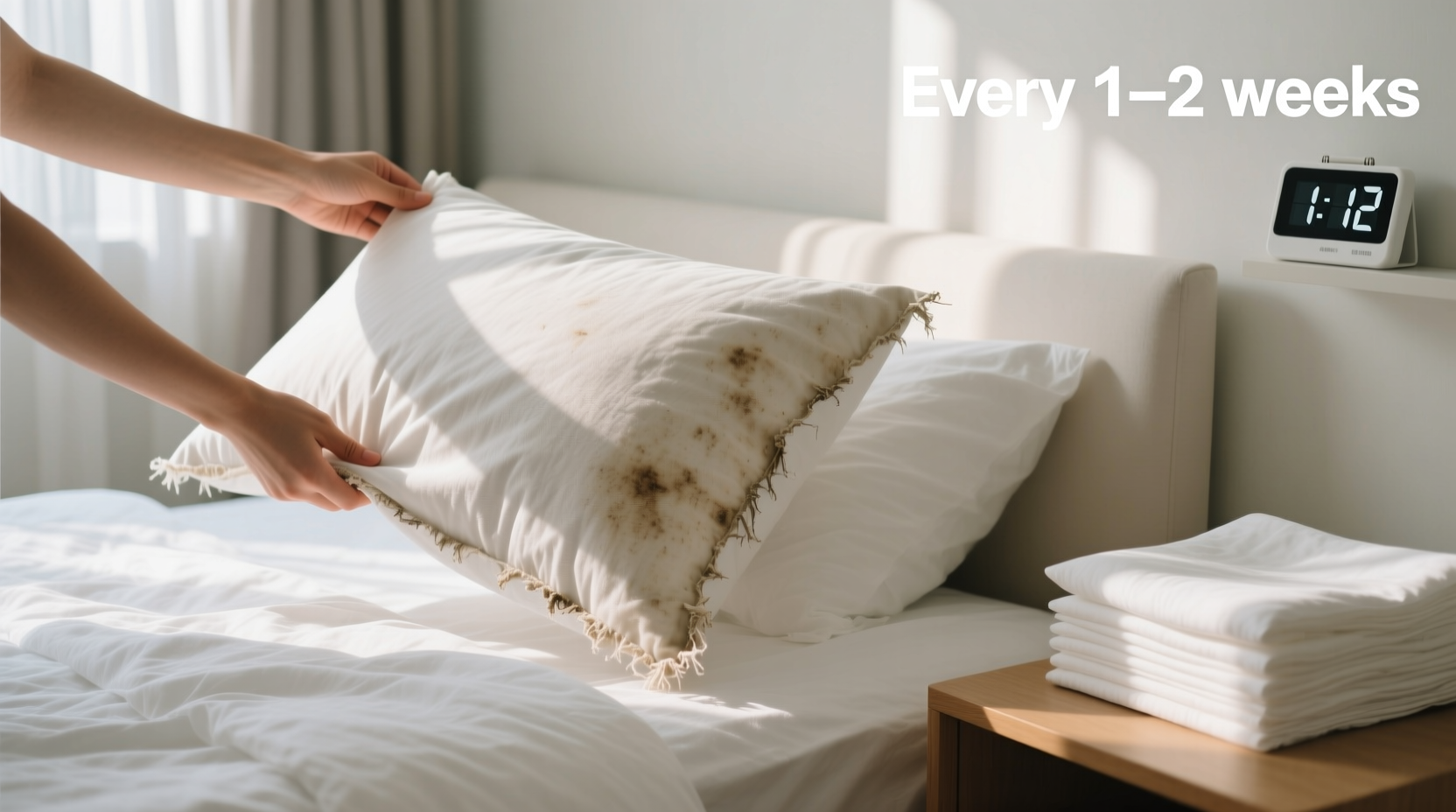 how often should you change your pillowcases