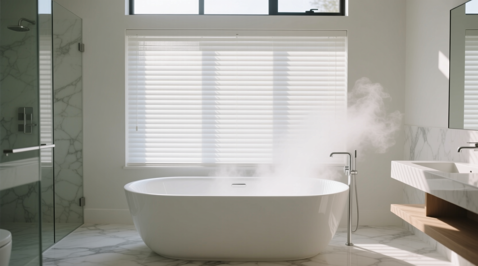 clean mini blinds in your bathtub to eradicate dust