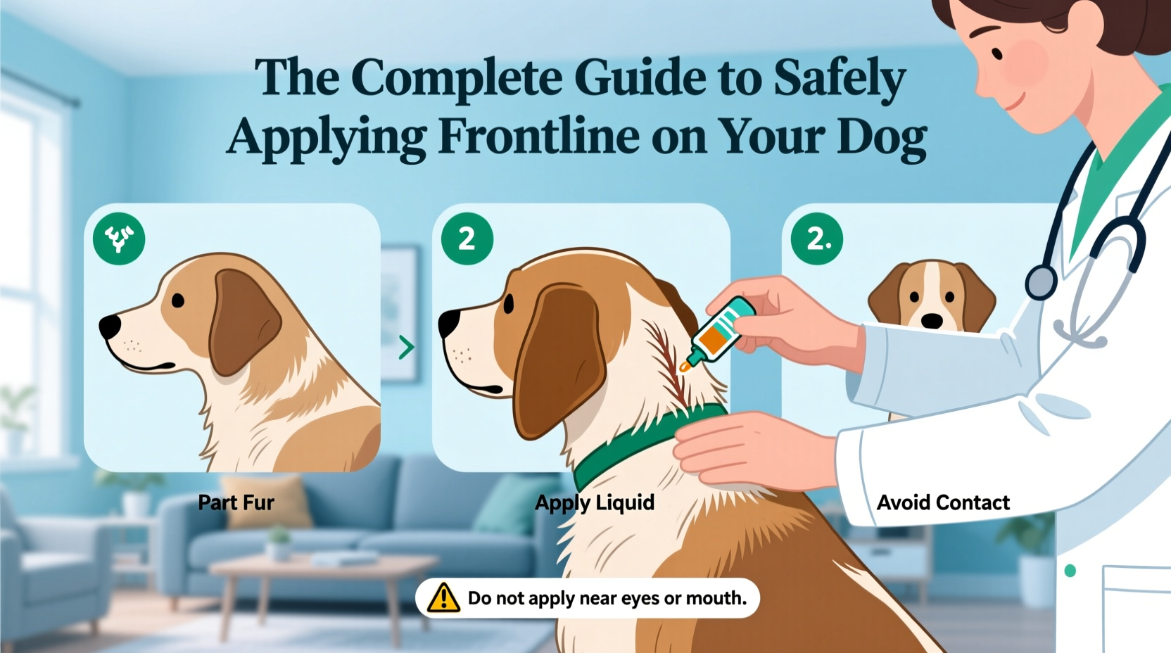 the complete guide to safely applying frontline on your dog for effective flea and tick control