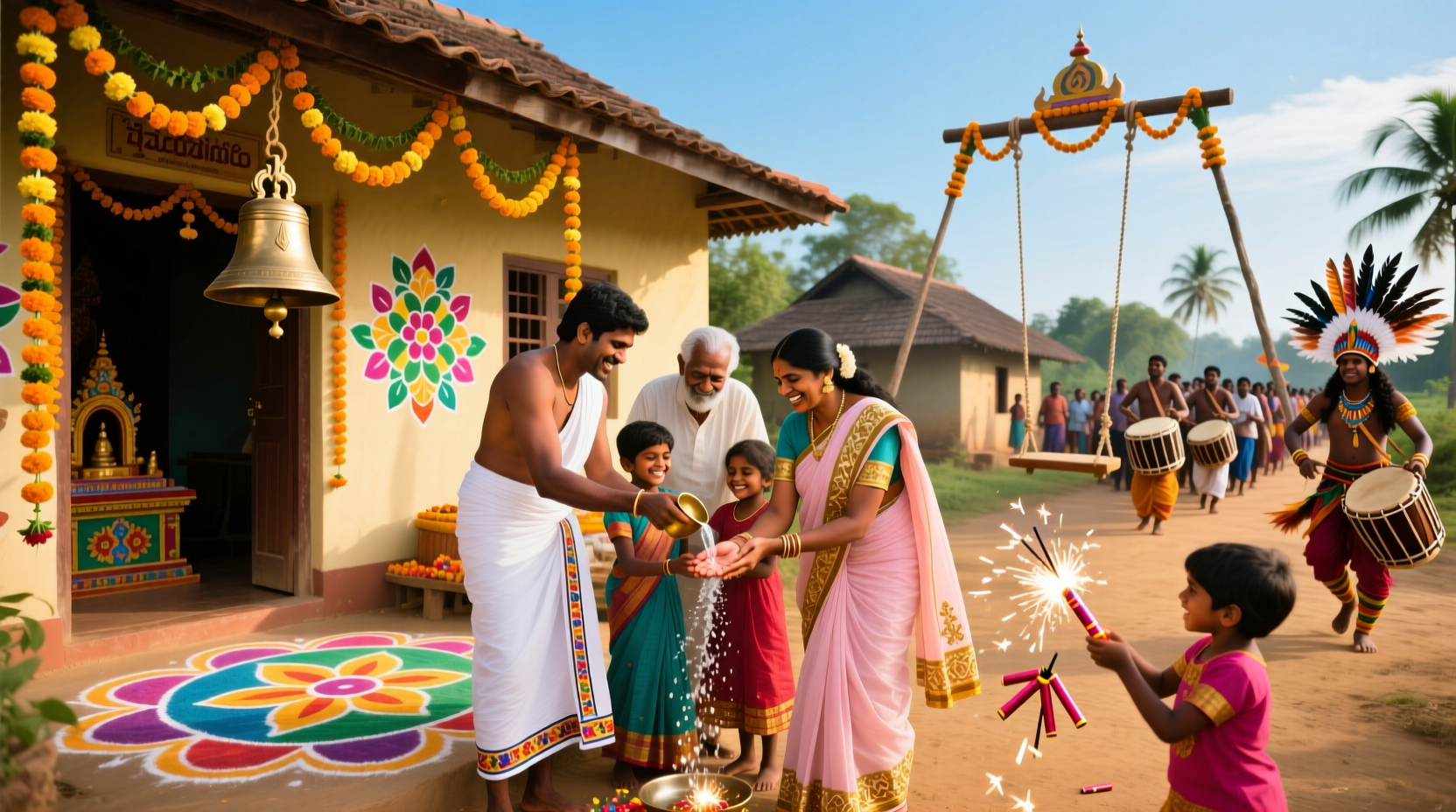 how do sri lankans celebrate new year