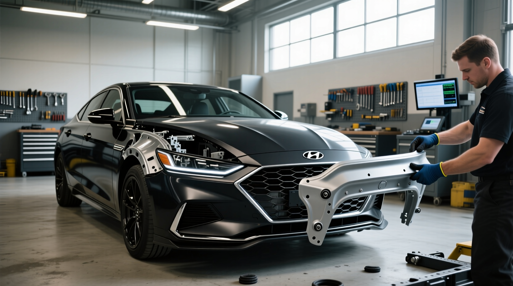 How to Replace a Hyundai Sonata Front Bumper: Cost, Steps & Parts