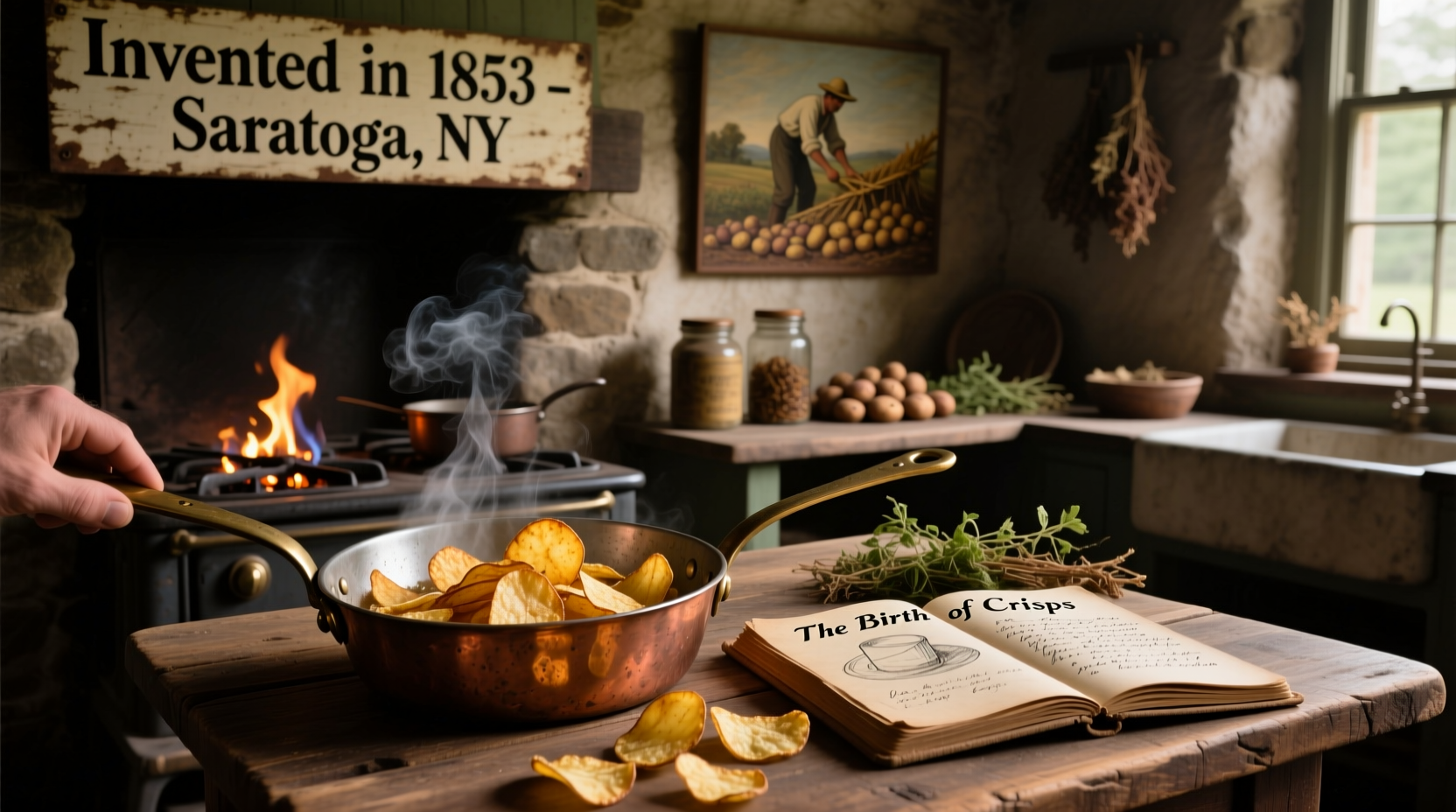 Potato Chip Origin: Verified 1853 Invention Story