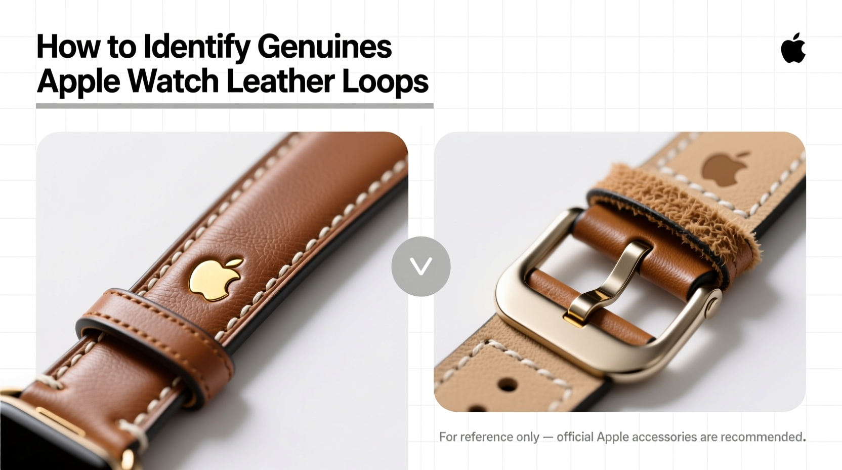 how to identify genuine apple watch leather loops a practical buyers guide