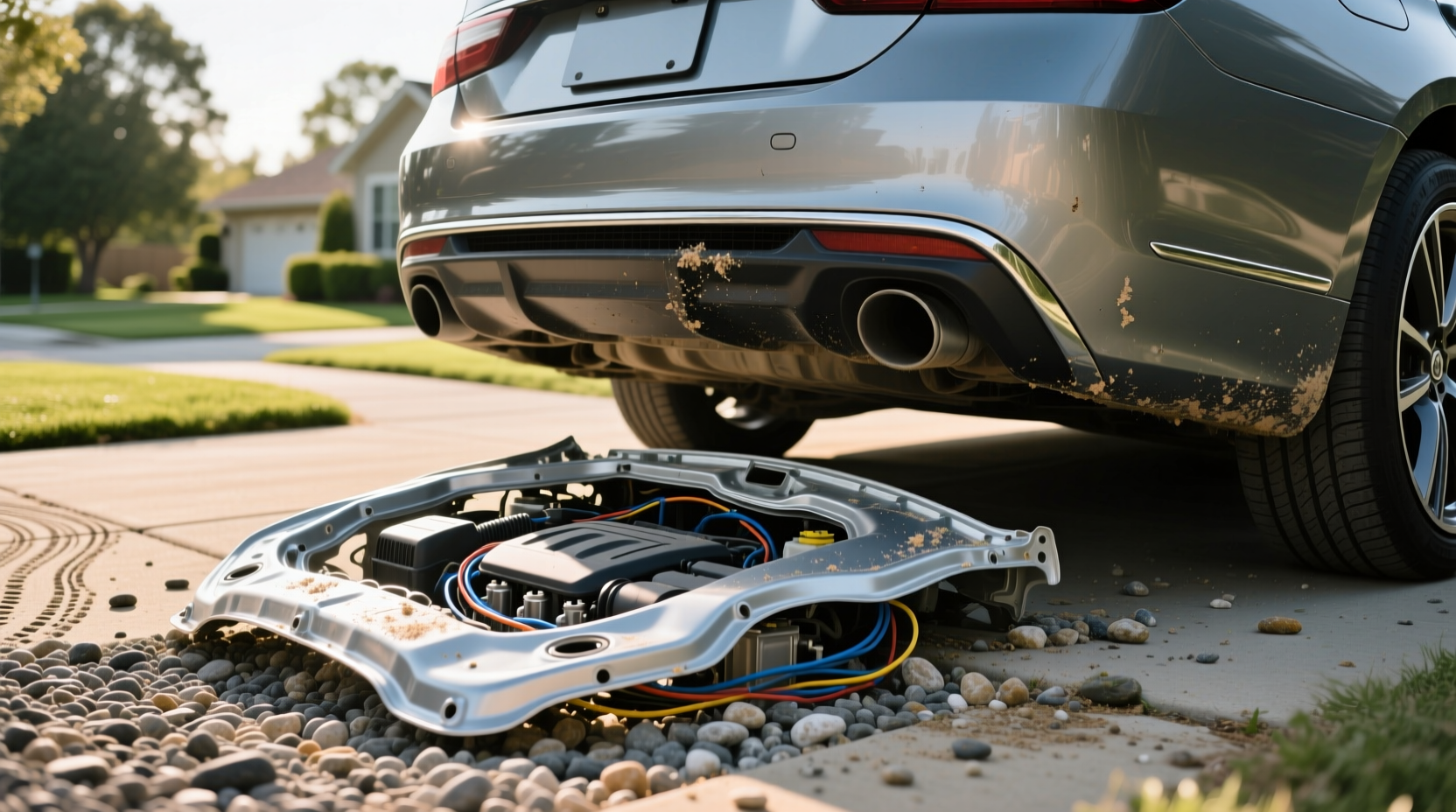 Can You Drive With a Plastic Cover Under Car Fell Off?