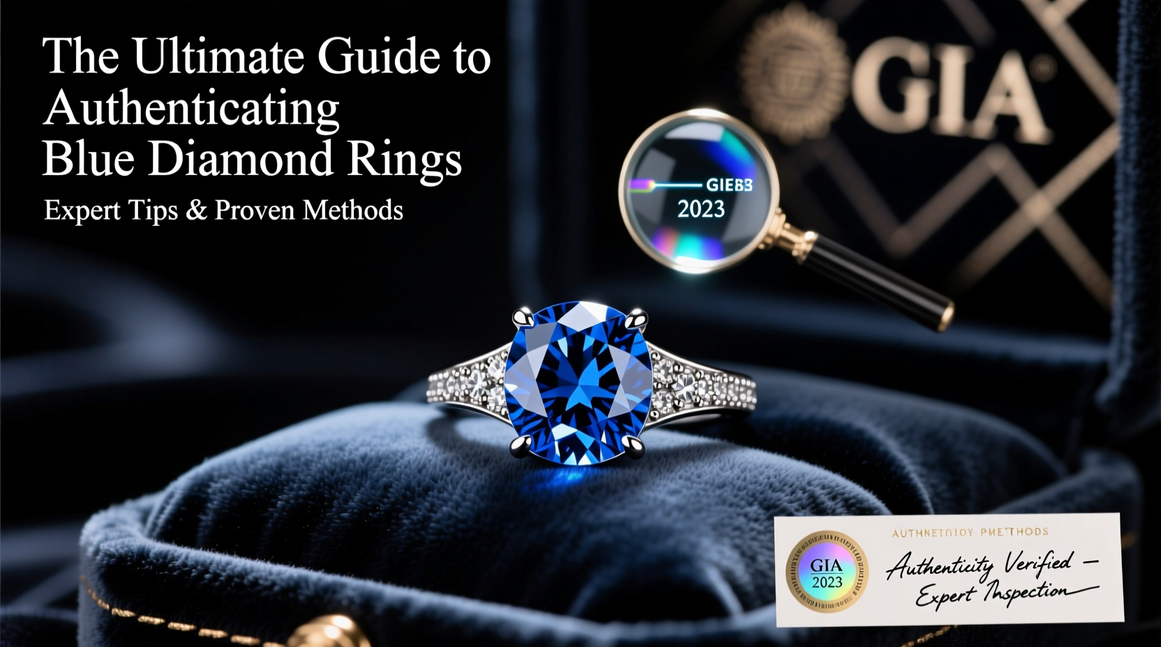 the ultimate guide to authenticating blue diamond rings expert tips and proven methods