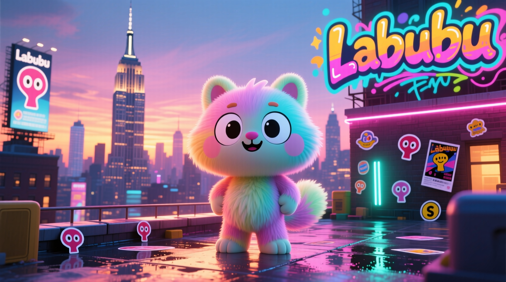 is labubu famous in usa