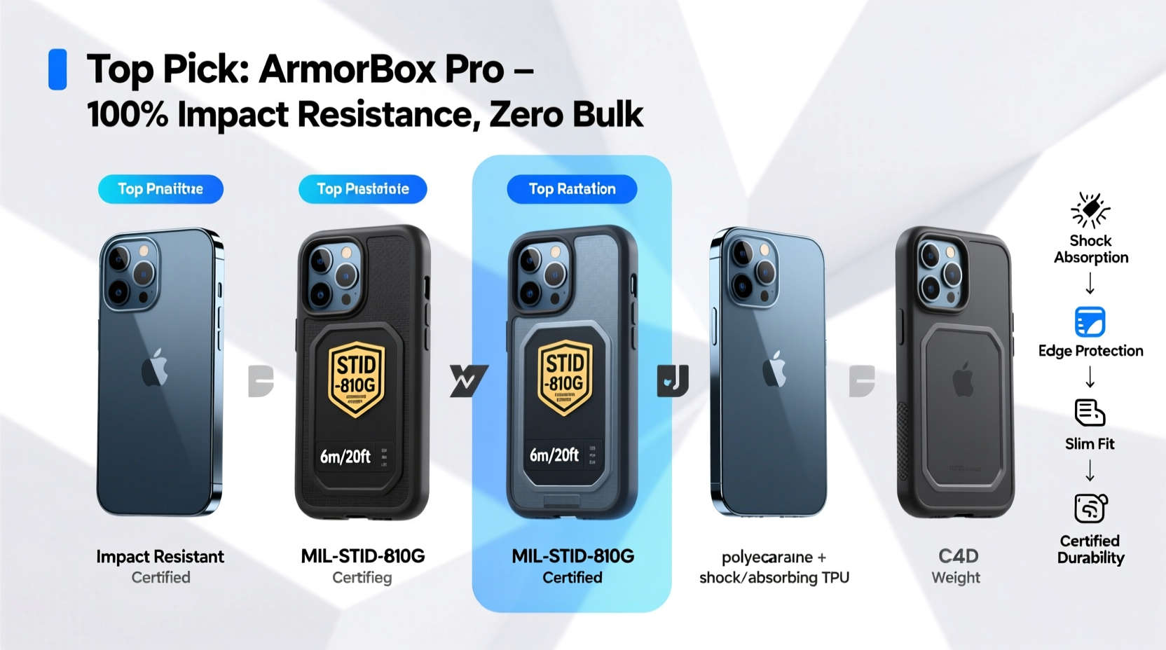 ultimate guide to choosing the best impact resistant iphone case for maximum protection