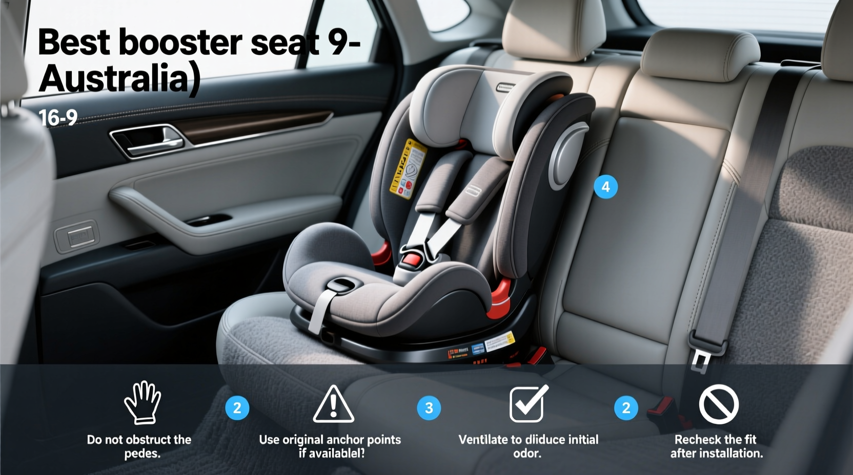best booster seat for 9 year old australia