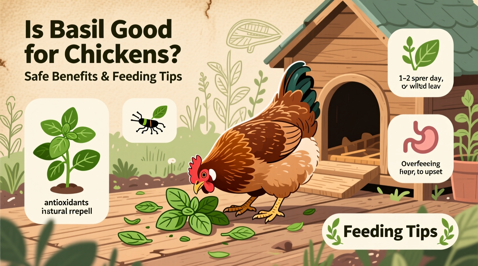 Is Basil Good for Chickens? Safe Benefits & Feeding Tips